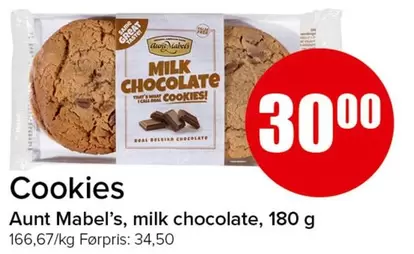 Milk Chocolate Cookies