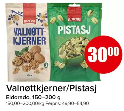 Valnøttkjerner/Pistasj