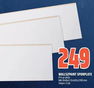 WALLS2PAINT SPONPLATE