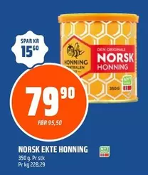 Norsk - NORSK EKTE HONNING