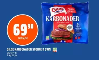 Gilde Karbonader Storfe & Svin