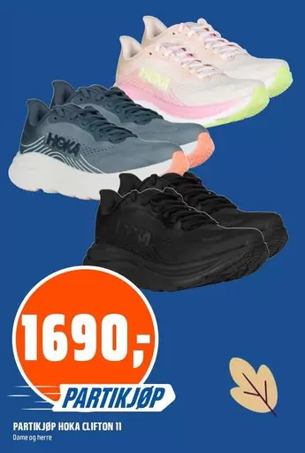 Hoka - PARTIKJØP HOKA CLIFTON II
