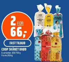 Fast - COOP SKÅRET BRØD
