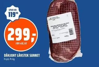 Dåhjort Lårstek Surret