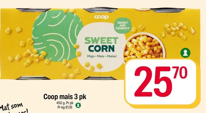 Mat - Coop mais 3 pk