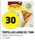 Op - TORTILLAS LARGE EX. THIN