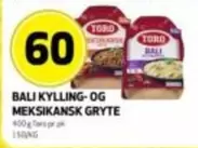 Bali - BALI KYLLING- OG MEKSIKANSK GRYTE