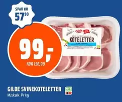 SVINEKOTELETTER