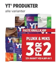 YT
PRODUKTER