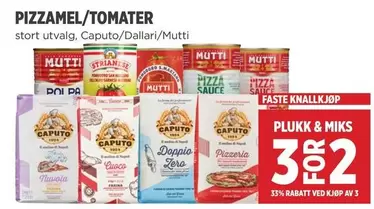 PIZZAMEL/TOMATER