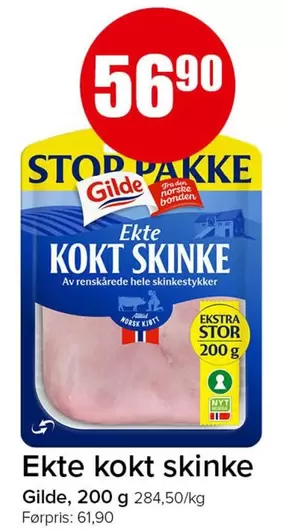 Stop - Ekte kokt skinke