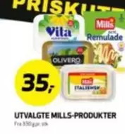 UTVALGTE MILLS-PRODUKTER