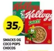Smacks og Coco Pops Chocos