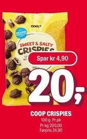 SWEET & SALTY CRISPIES