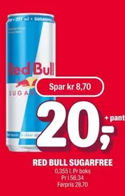 RED BULL SUGARFREE