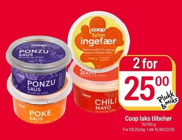 Chili - Coop laks tilbehør