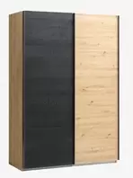 Skap SALTOV 150x222 eik/svart