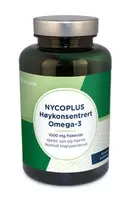 Nycoplus Høykonsentrert Omega-3 1000 mg 120 kapsler