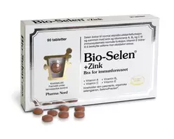 Bio-selen +zink Tab 90 stk