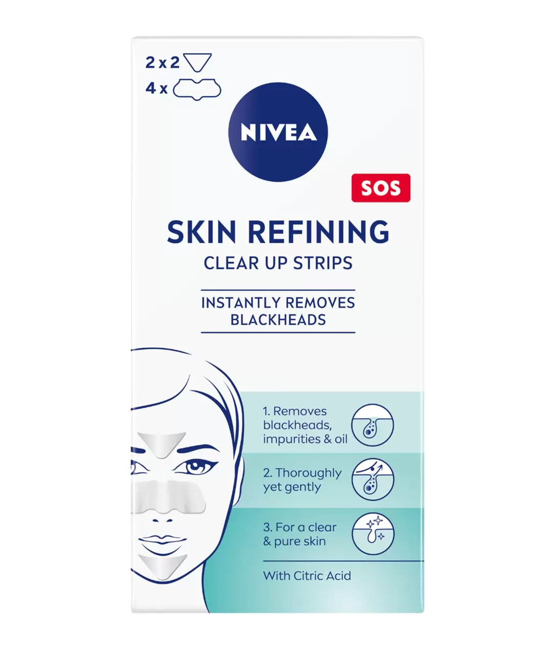 NIVEA Skin Refining Clear Up Strips