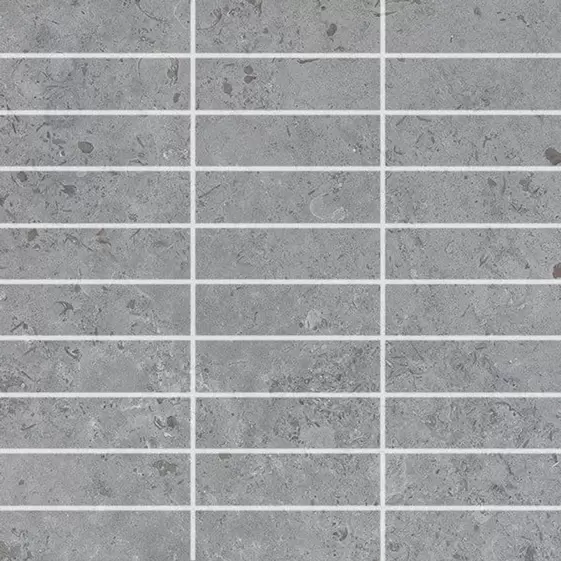 Limestone Greige Mosaic 3x10/ 30x30cm