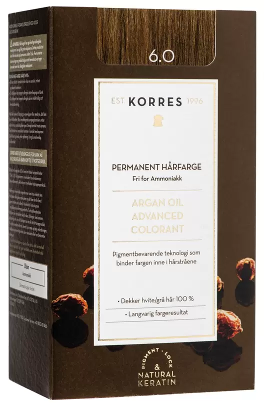 Korres Argan Oil Advanced Colorant 6.0 Dark Blonde