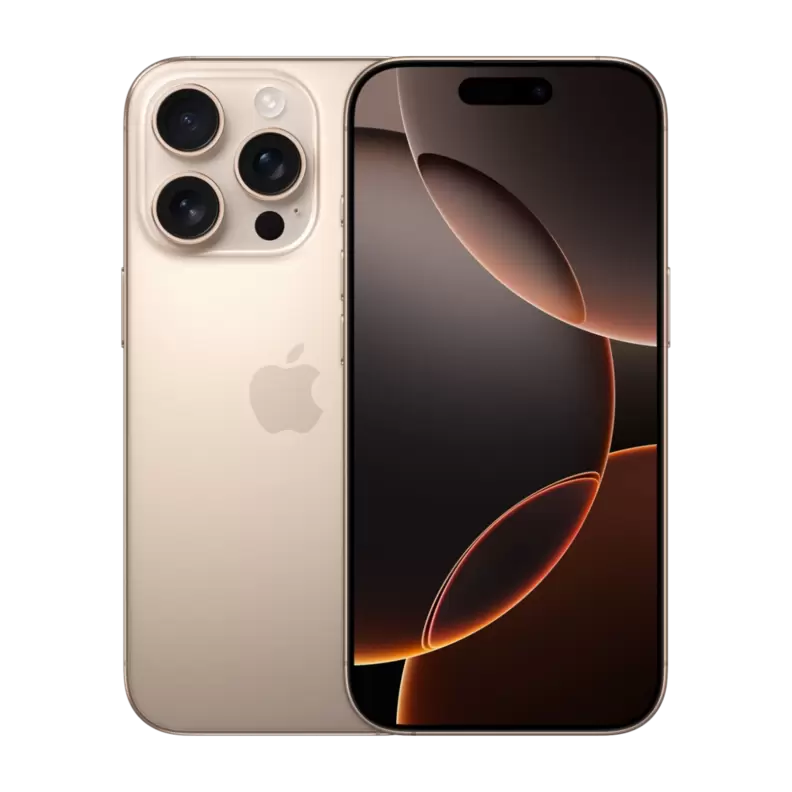 iPhone 16 Pro 128 GB, sandfarget titan