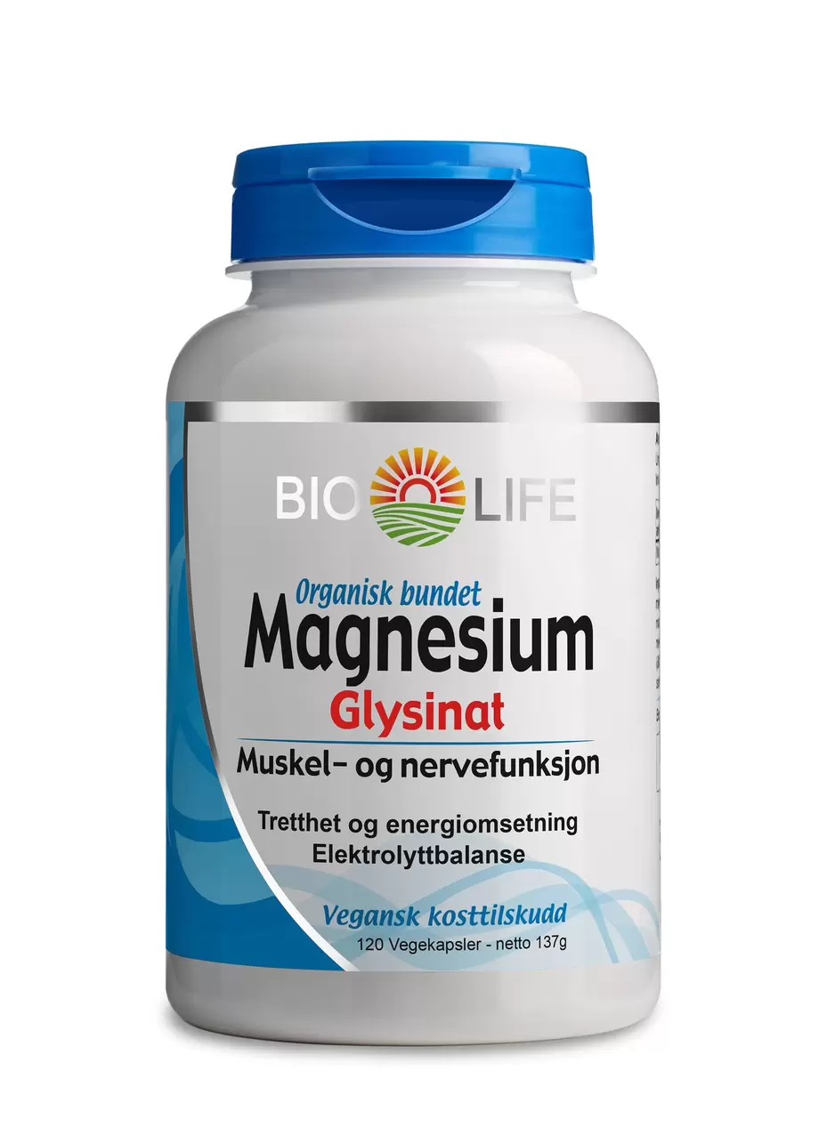 Bio Life Magnesium Glysinat 120kpsl