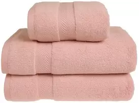 Marna hamp håndkle lys rosa