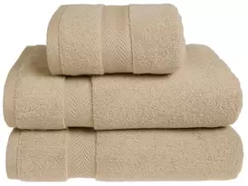 Marna hamp håndkle lys beige
