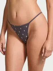 Stretch Cotton V-String Panty