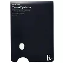 Kreatima avrivningspalett A3 (297×420 mm), 25 overflatebelagte ark for olje-, akvarell- og akrylmaling