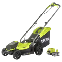 Ryobi gressklipper 18 V, 4 Ah-batteri, RLM18X33B40