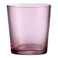 RAW Unique swirl vannglass 30 cl pink