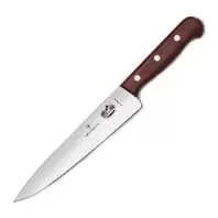 Pine kokkekniv 19 cm brun