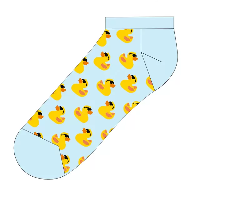Rubber Duck Low Sock