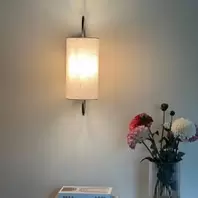 Loop vegglampe Brun