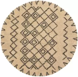 Zalza badematte Ø120 natur