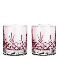 Crispy Lowball glass 38 cl 2 stk topaz