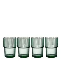 Kusintha kaffeglass 38 cl 4 stk grønn