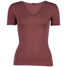 T-shirt with v-neck