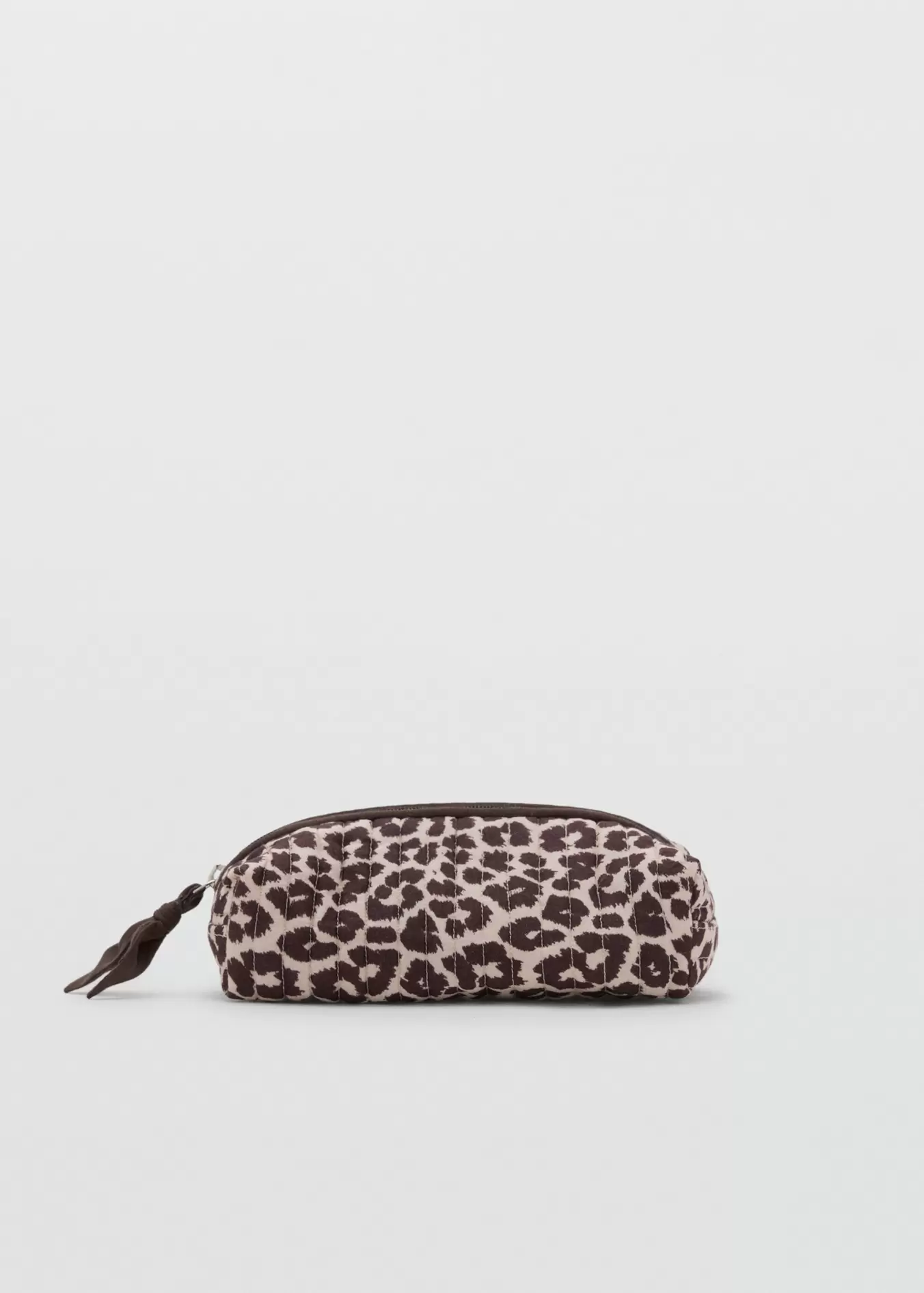 Etui med leopard-trykk
