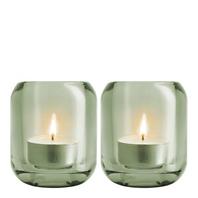 Acorn telysholdere 2 stk leaf green