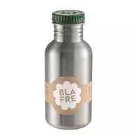 Stålflaske 500 ml mørkegrønn