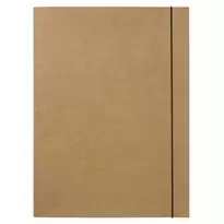 Kreatima oppbevaringsmappe naturfarget / brun A4 (210×297 mm)