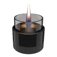 Rosie lykt 0,15L svart/smoke