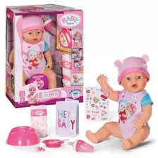 BABY born Babydukke m/ 10 livlige funksjoner 43cm - Emma
