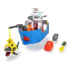 Dickie Toys Lekebåt m/ lys, lyd og vannsprut - Shark Attack
