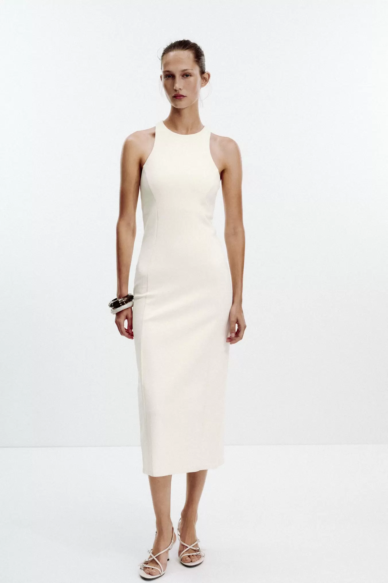HALTER INTERLOCK-KJOLE