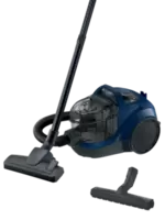 Bosch BGS21X320 poseløs støvsuger med HEPA-filter, marineblå
